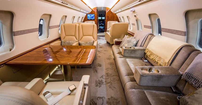 Challenger 605 Interior