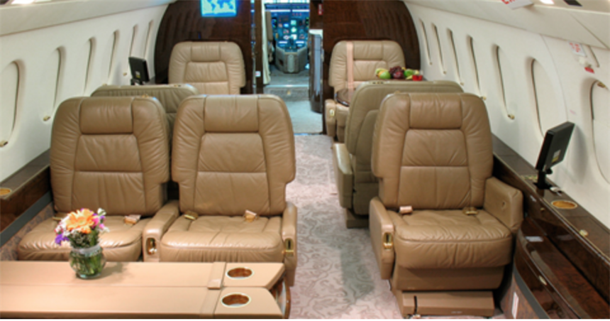 Falcon 2000 Interior