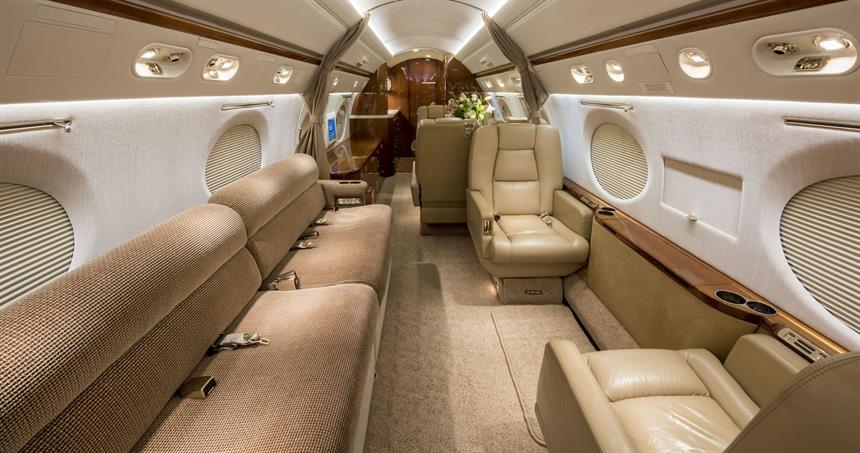 Gulfstream G-V Interior