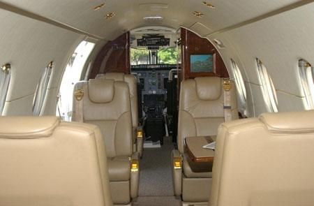 Beechjet 400A Interior