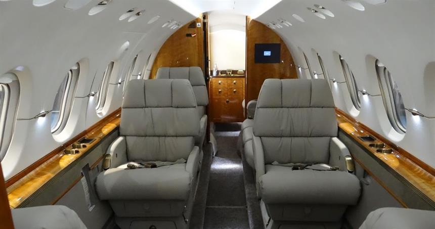 Hawker 900XP Interior