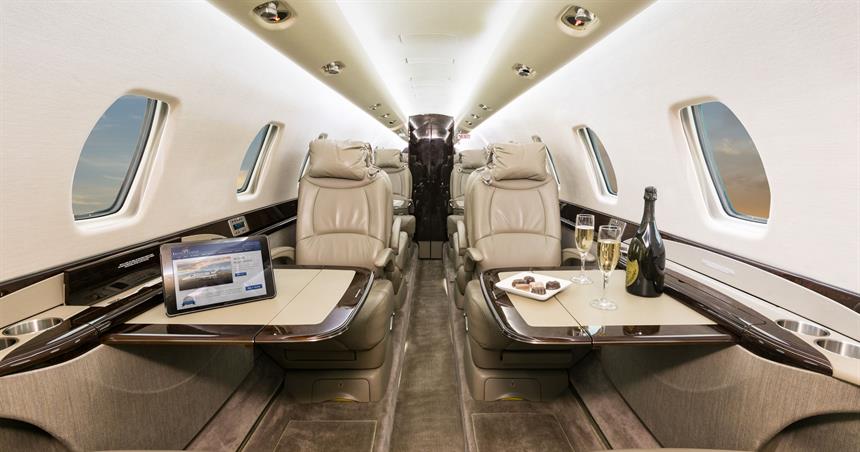 Citation Sovereign Interior