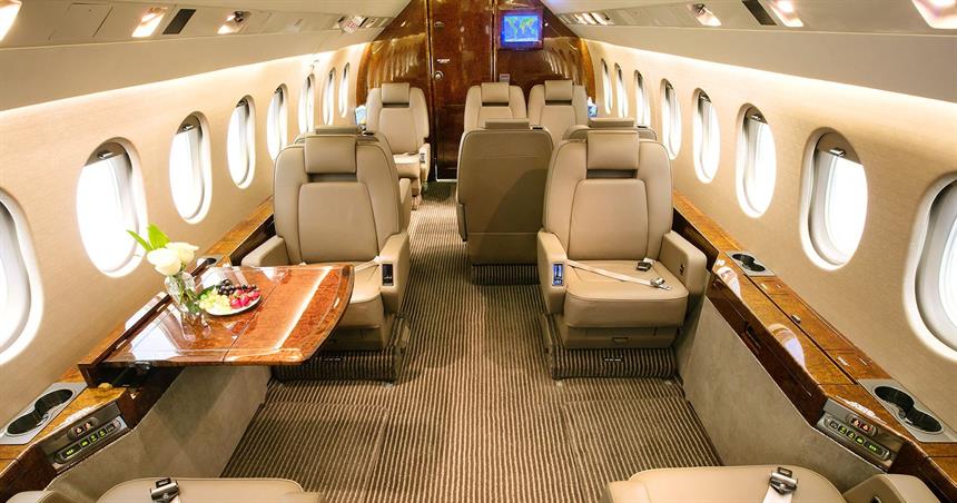 Falcon 2000 Interior