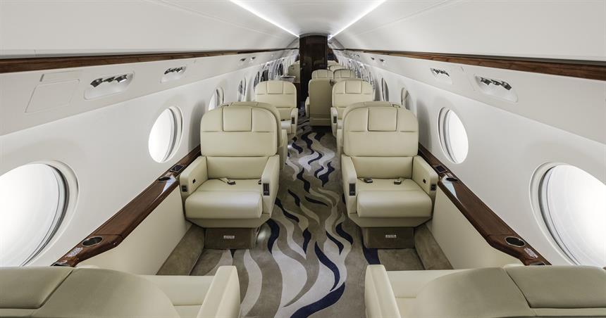 Gulfstream G-V Interior