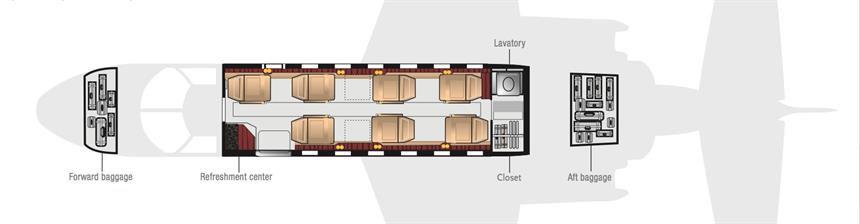 Citation V Floor Plan