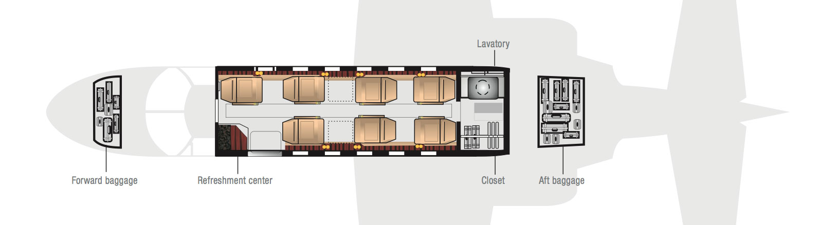 Citation Bravo Floor Plan