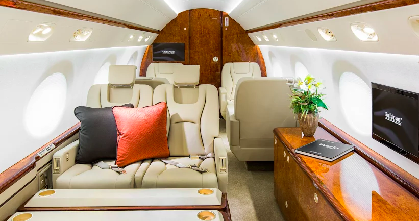 Gulfstream G550 Interior