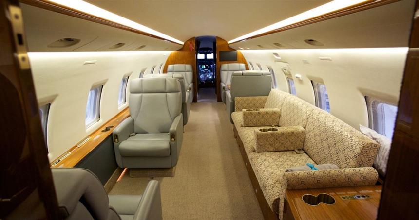 Challenger 604 Interior
