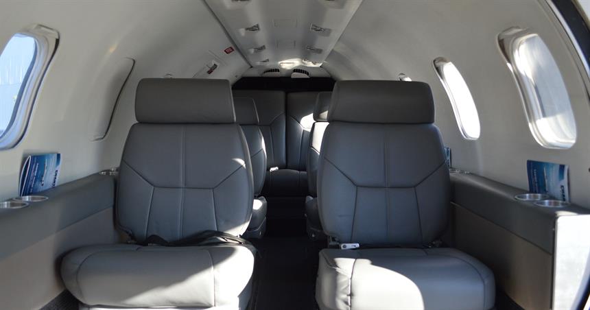Learjet 35A Interior