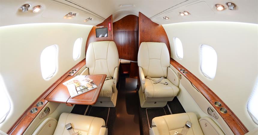 Learjet 60 Interior