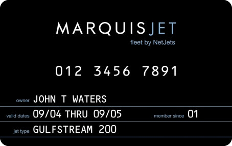 marquis jet card