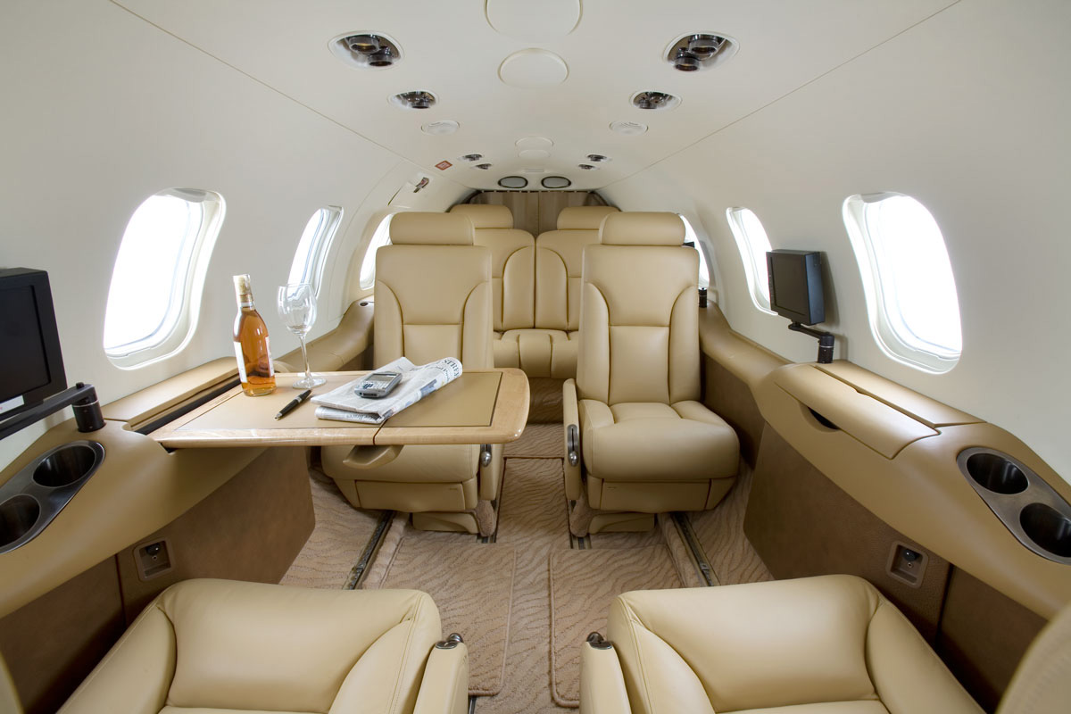 Learjet 31A Interior 1