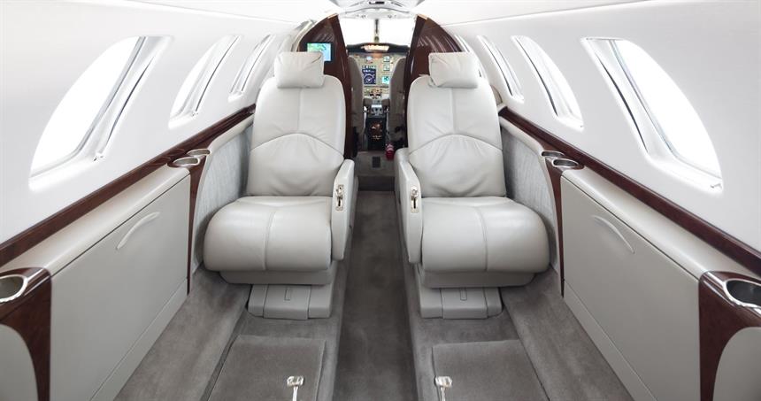 Citation CJ3 Interior