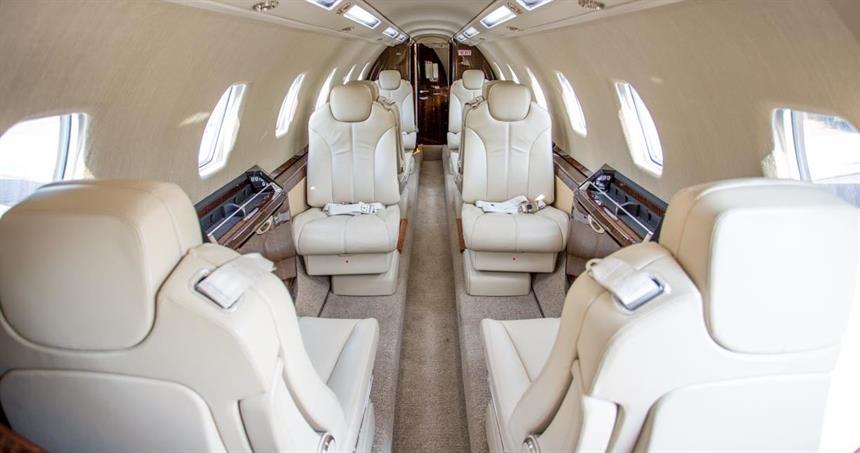 Citation Sovereign+ Interior