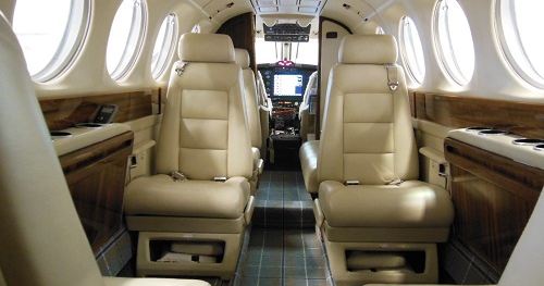 King Air 300 Interior