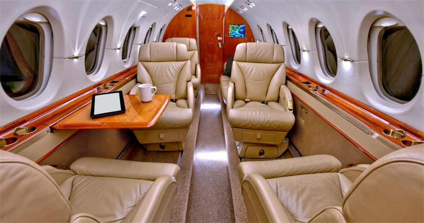 Hawker 900XP Interior