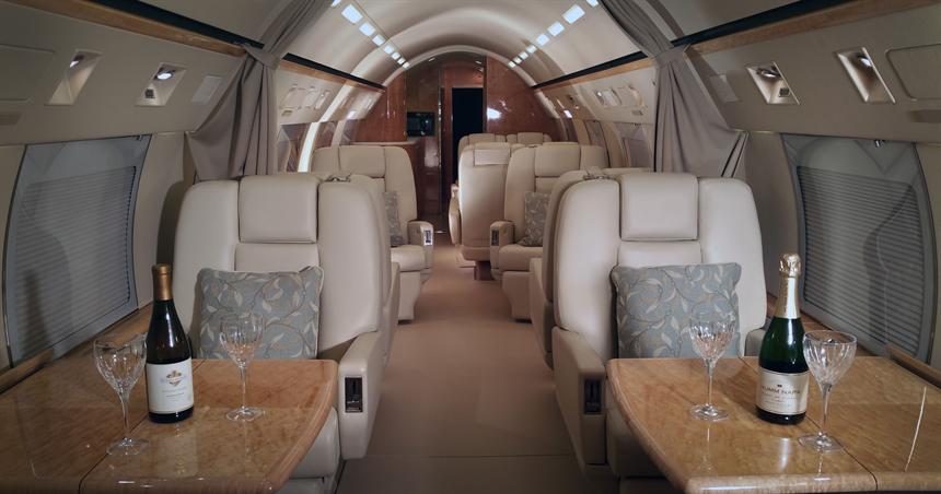 Gulfstream G-IVSP Interior