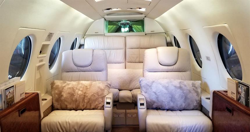 Beechjet 400A Interior