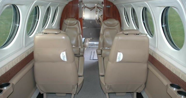 King Air 200 Interior
