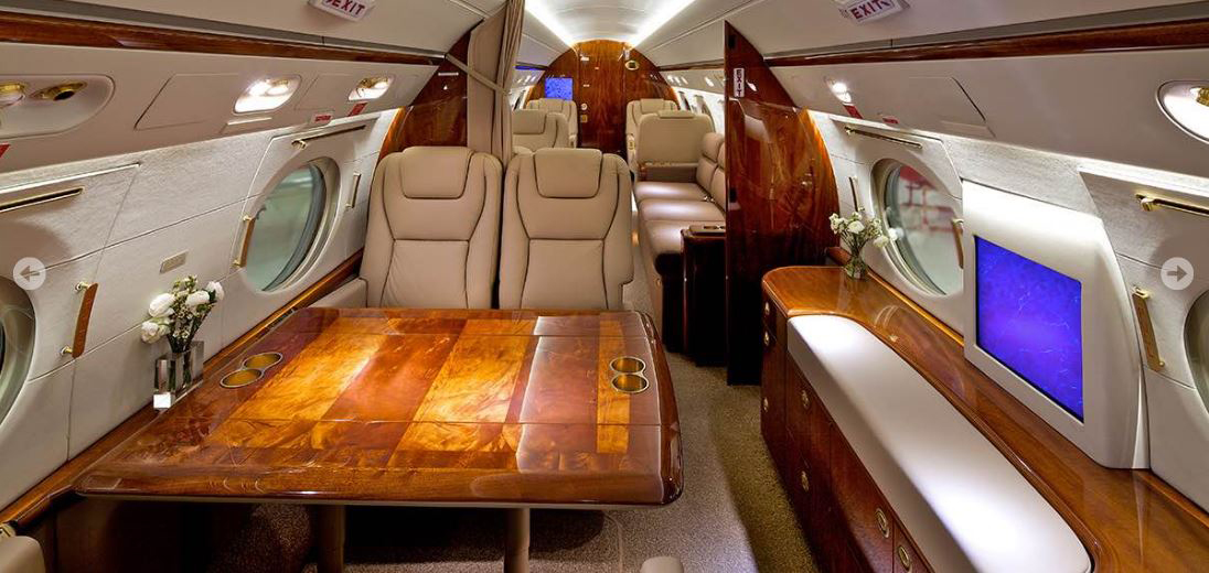 Gulfstream GIV-SP Interior