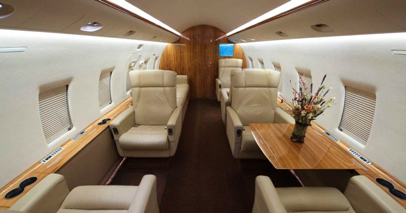 Challenger 604 Interior