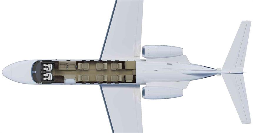 Citation CJ4 Floor Plan