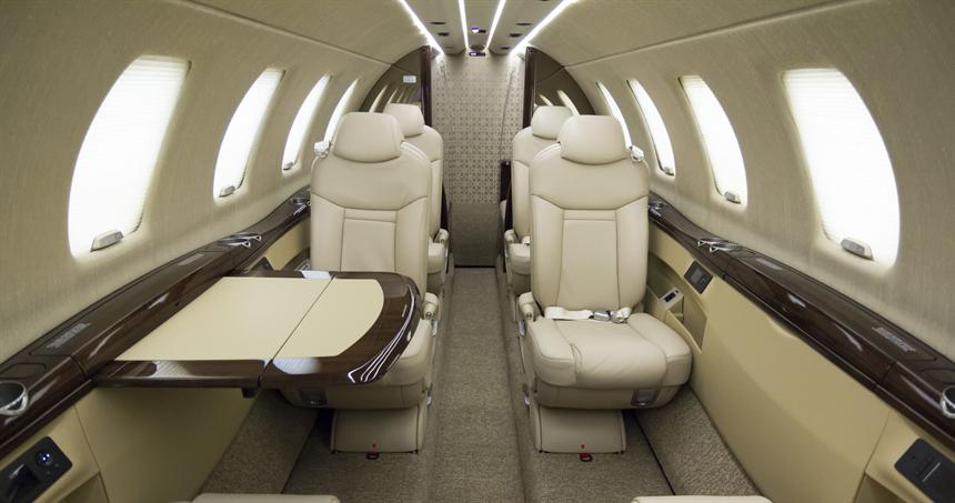 Citation CJ4 Interior