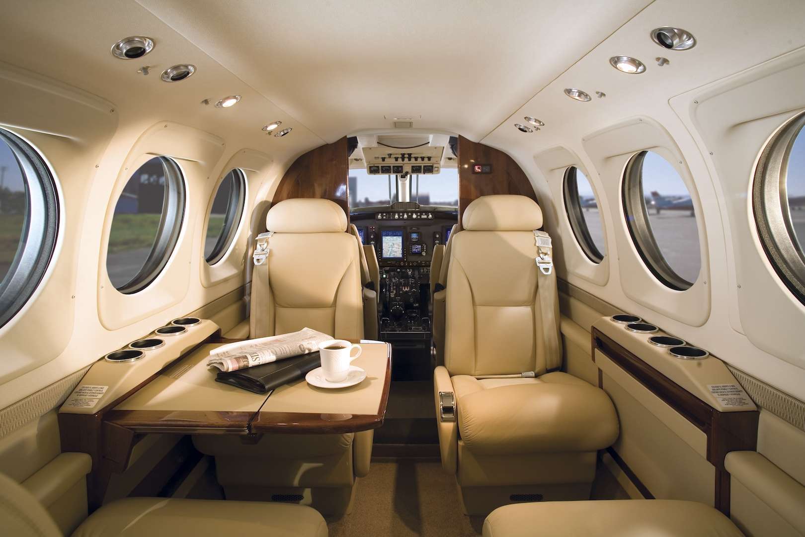 King Air C90GTx Interior