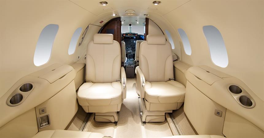 Learjet 31A Interior
