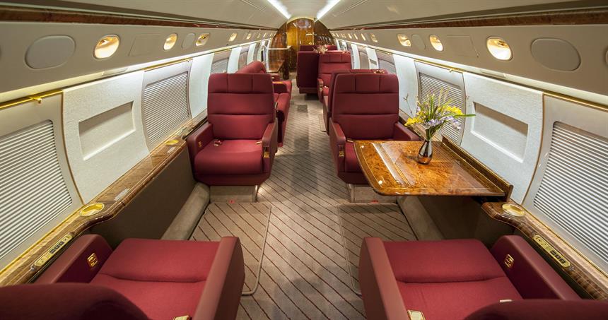 Gulfstream G-V Interior