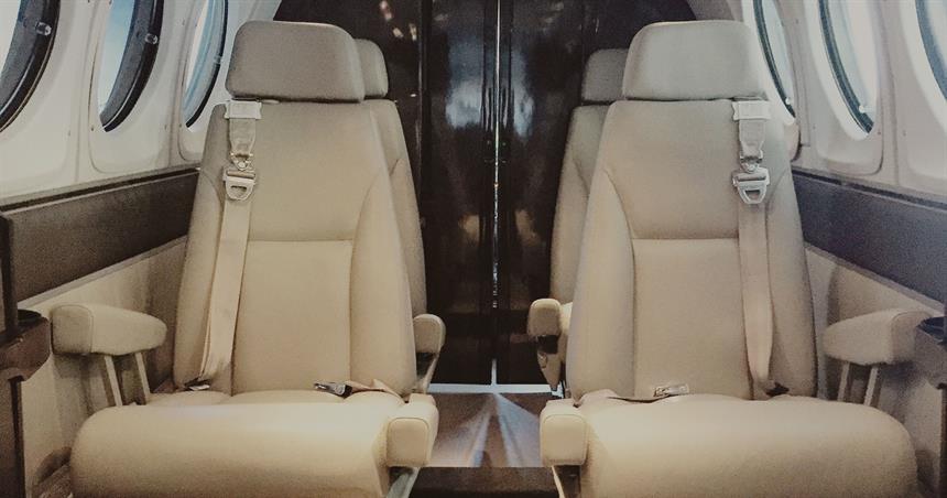 King Air 200 Interior