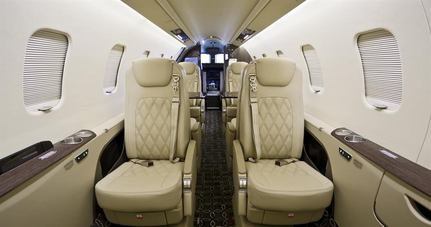 Learjet 75 Interior